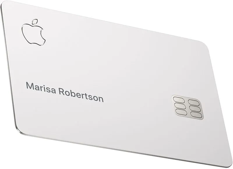 Apple Card - Carta in Titanio Serigrafato