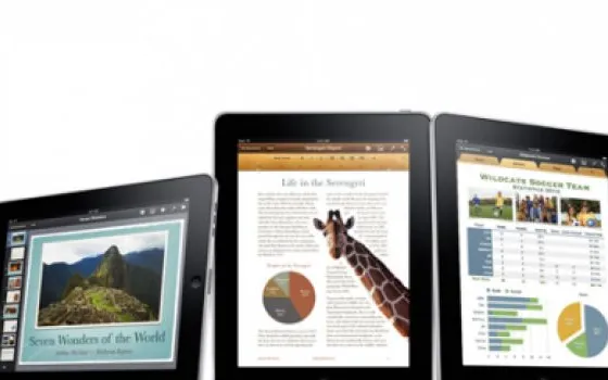 iWork per iPad farà guadagnare ad Apple 40 milioni di dollari