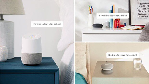 L'Assistente Google è in grado di diffondere messaggi in tutta la casa, sfruttando gli altoparlanti della gamma Home