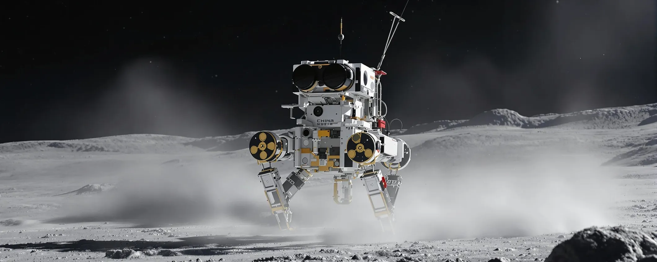 La Cina invierà un robot volante sulla Luna per cercare ghiaccio