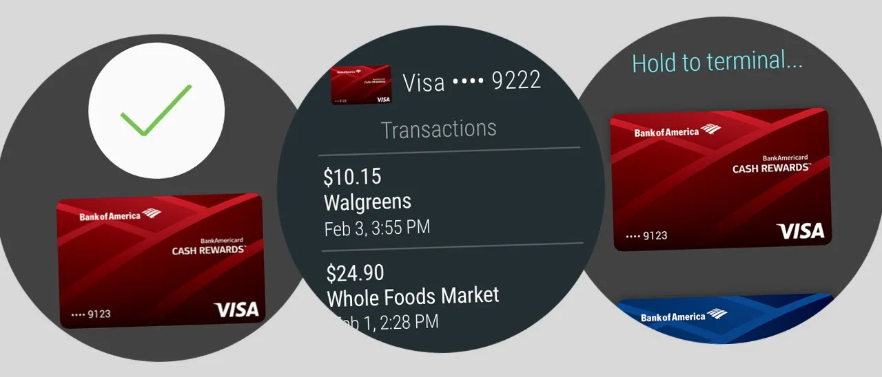 Android Pay arriva sugli smartwatch Android Wear