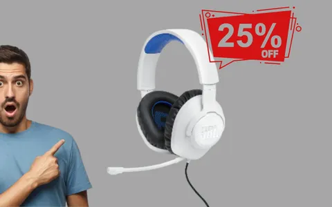 Cuffie da Gaming Over-Ear JBL a meno di 30€: ultimissime a disposizione