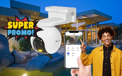 Più sicurezza per la tua casa: ecco la telecamera di sorveglianza EZVIZ da esterno!