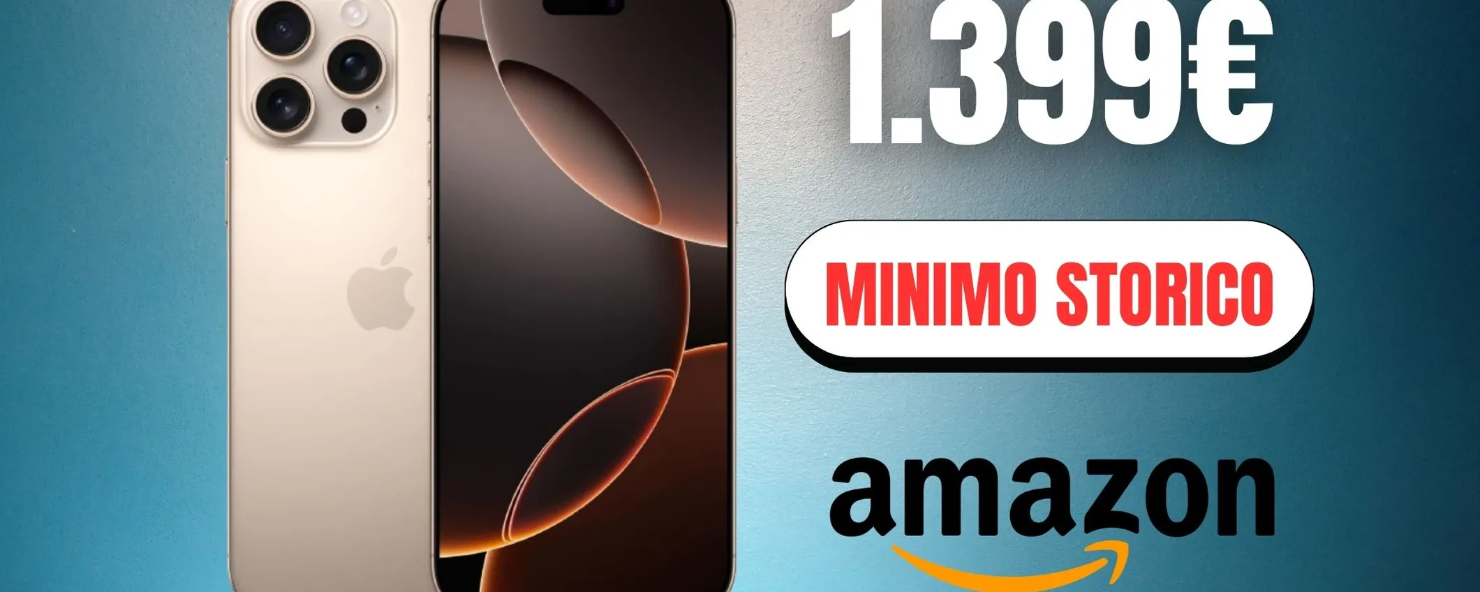 iPhone 16 Pro Max al suo MINIMO STORICO con il Black Friday