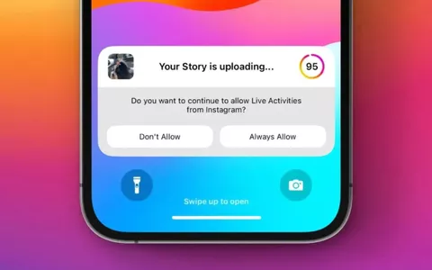 Instagram testa le attività dal vivo per iPhone