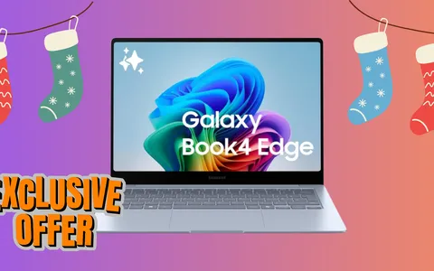 Samsung Laptop Galaxy Book4 Edge: risparmia più di 700€ sul pc del momento