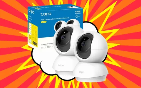 Monitora tutta casa con il set da 2 Telecamere Wi-Fi Tapo a meno di 40€