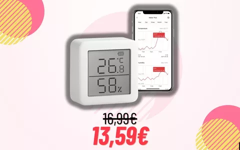 Termometro e igrometro a soli 13€: CONTROLLA la temperatura e RISPARMIA in casa!