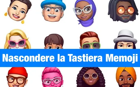 Eliminare la tastiera Memoji su iPhone e iPad