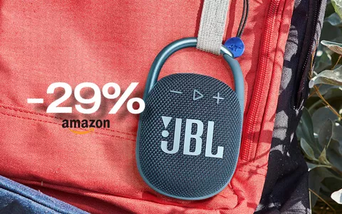 Porta con te la tua musica: l'altoparlante JBL Clip 4 è in PROMO su Amazon (-29%)