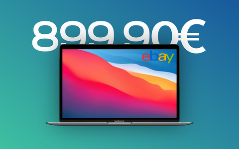 MacBook Air M1: eBay te lo propone in PROMO a 899€!