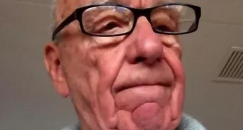 Rupert Murdoch, la prima gaffe su Twitter