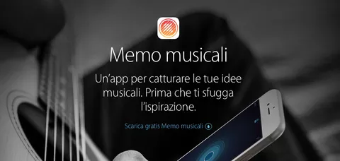 Memo Musicali, la nuova app di Apple per fissare l'ispirazione