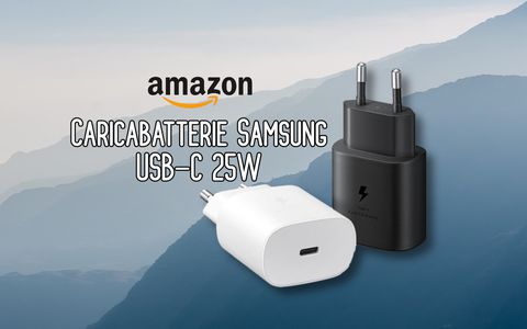 Caricabatterie USB-C 25W Samsung: sconto 3% e qualità TOP