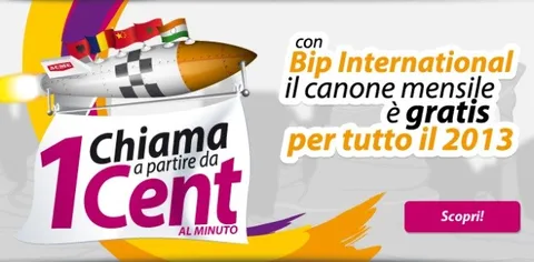Bip International: chiami l'estero a 1 centesimo