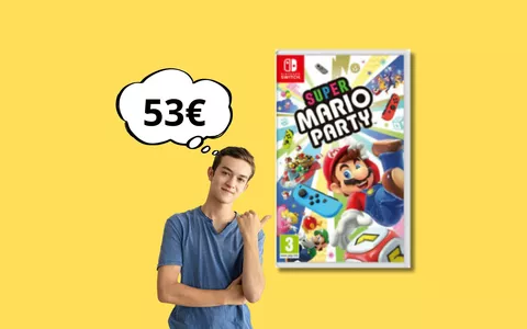 Super Mario Party per Nintendo Switch OGGI lo PAGHI SOLO 53 euro! Sfrutta il Coupon CASA24