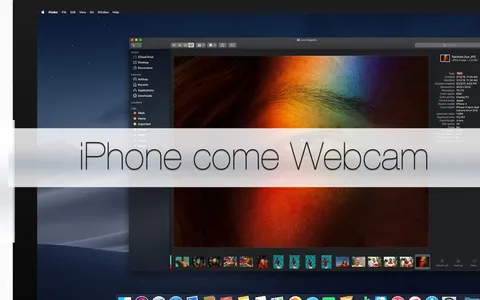 Usare iPhone come webcam grazie a Continuity in macOS Mojave