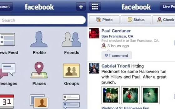 Facebook 3.3.3 per iPhone ma non per iPad