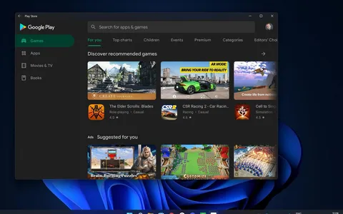 Google porterà i giochi Android su PC Windows nel 2022