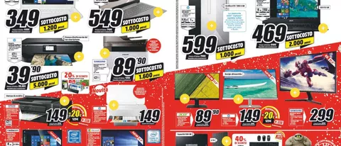 Natale, arriva il sottocosto di MediaWorld