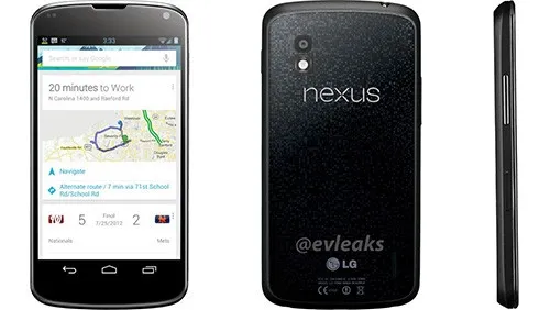 LG Nexus 4, primo render ufficiale?