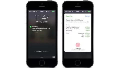 EasyPay, un concept mostra come funzioneranno i pagamenti su iPhone