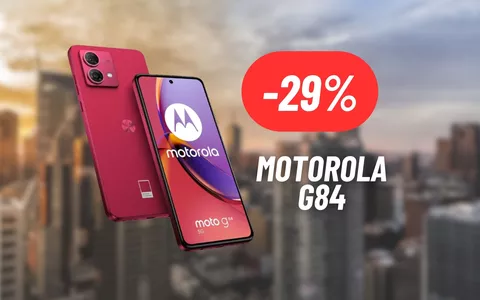 CALA A PICCO il prezzo del Motorola G84: OFFERTISSIMA Amazon