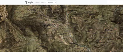Il Google Maps del passato: ecco Mapire