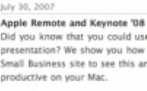 Apple iWork... 08?
