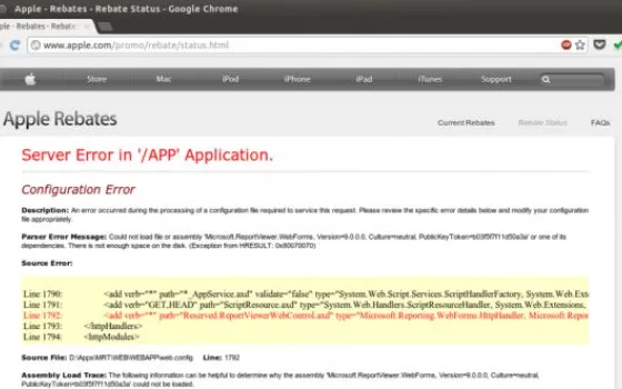 Apple finisce lo spazio disco sui suoi server Microsoft?