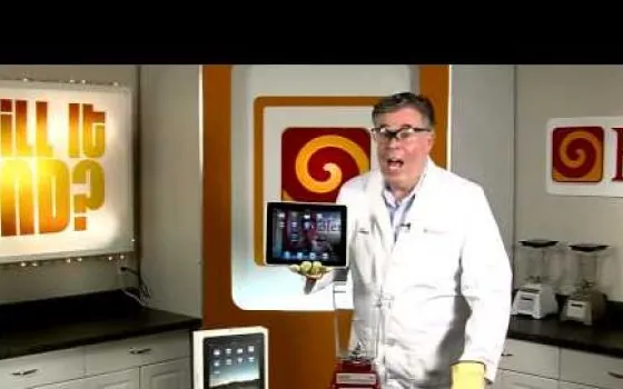 Se l'iPad finisce nel frullatore