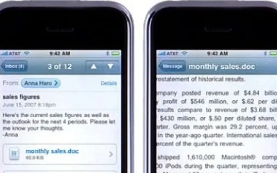 L'editing di documenti Office in arrivo su iPhone (ma non da MS)