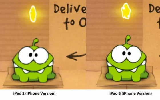 Il nuovo iPad mostra le app per iPhone a 960 x 640 pixel