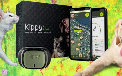 Collare GPS Kippy per animali: sai dove sono e come stanno (GENIALE)