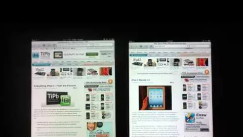 Video comparativo prestazioni Browser Safari su iPad 1 e iPad 2