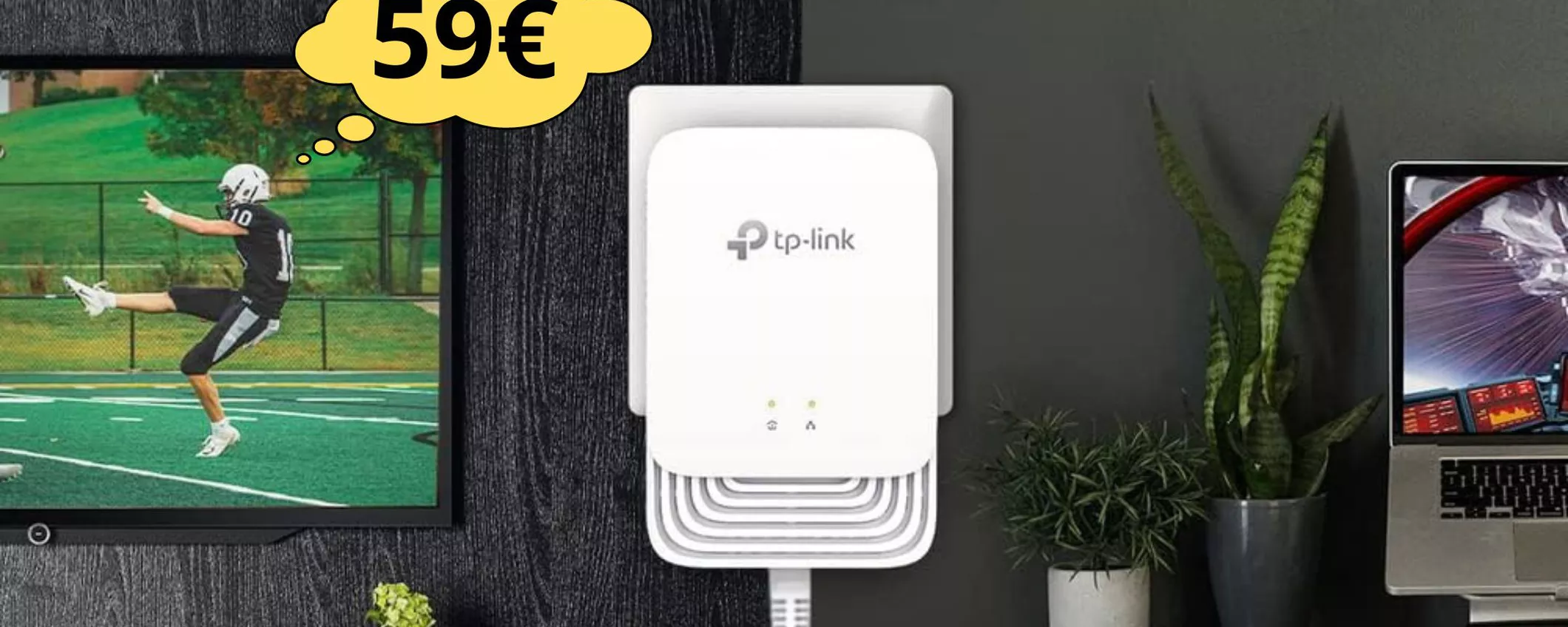 Prima offerta TOP di Amazon 2024: presa TP-Link per la connessione veloce in tutta la casa a soli 59 euro!
