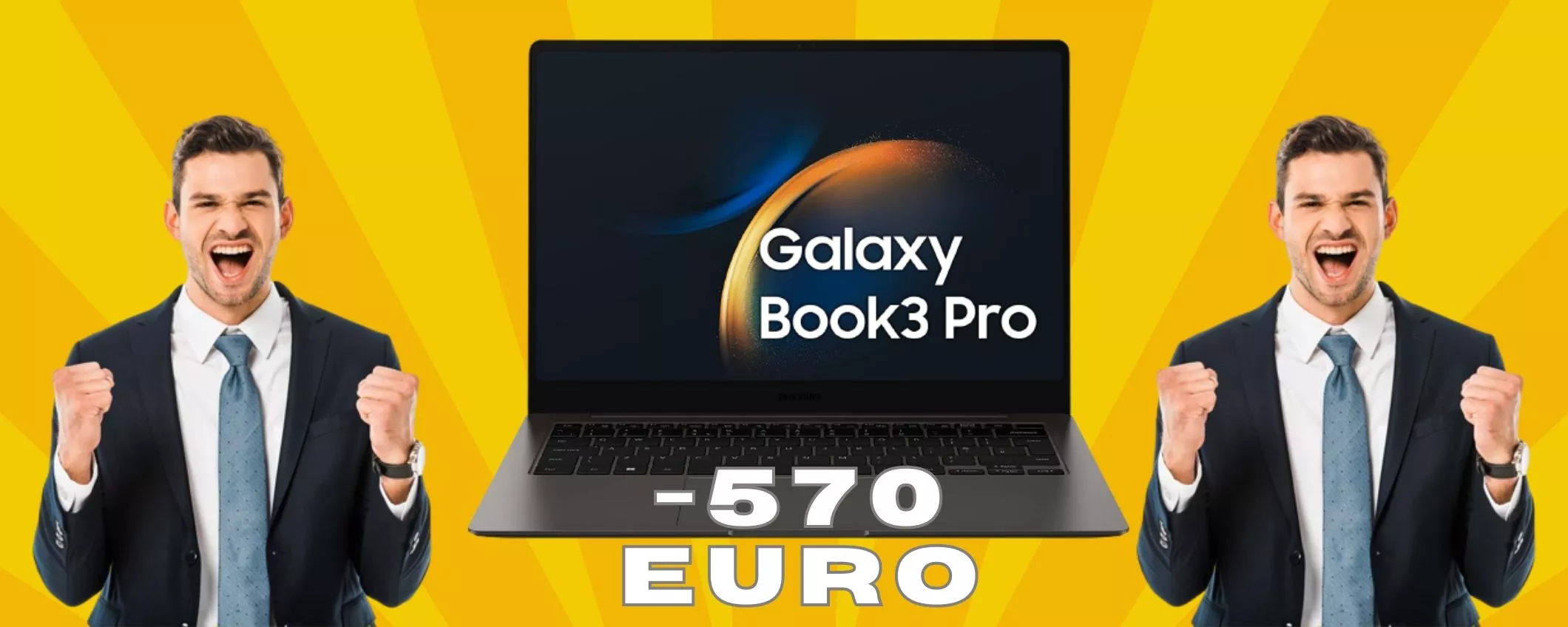 SAMSUNG Galaxy Book3 Pro Laptop tutta la potenza della fascia alta in super sconto