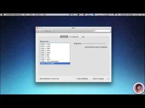 Enable HiDPI Display Modes In OS X Lion