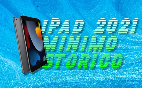 iPad 2021 ancora al MINIMO STORICO, meglio approfittarne!