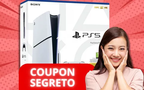PlayStation 5 Slim in OFFERTA MATTA: costa 266€ in meno col COUPON SEGRETO