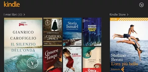 Amazon aggiorna l'app Kindle per Windows 8