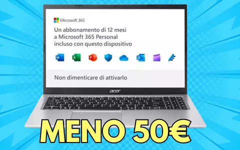 Acer Aspire, notebook ideale per la scuola in super sconto Amazon