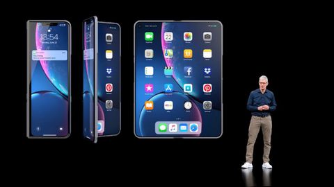 iPhone pieghevole: Apple brevetta il display auto-riparante