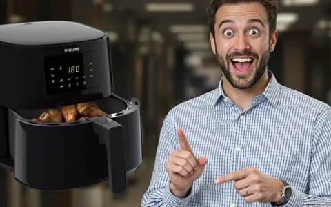Friggitrice ad aria Philips Airfryer XL: cottura sana e croccante a soli 84€!