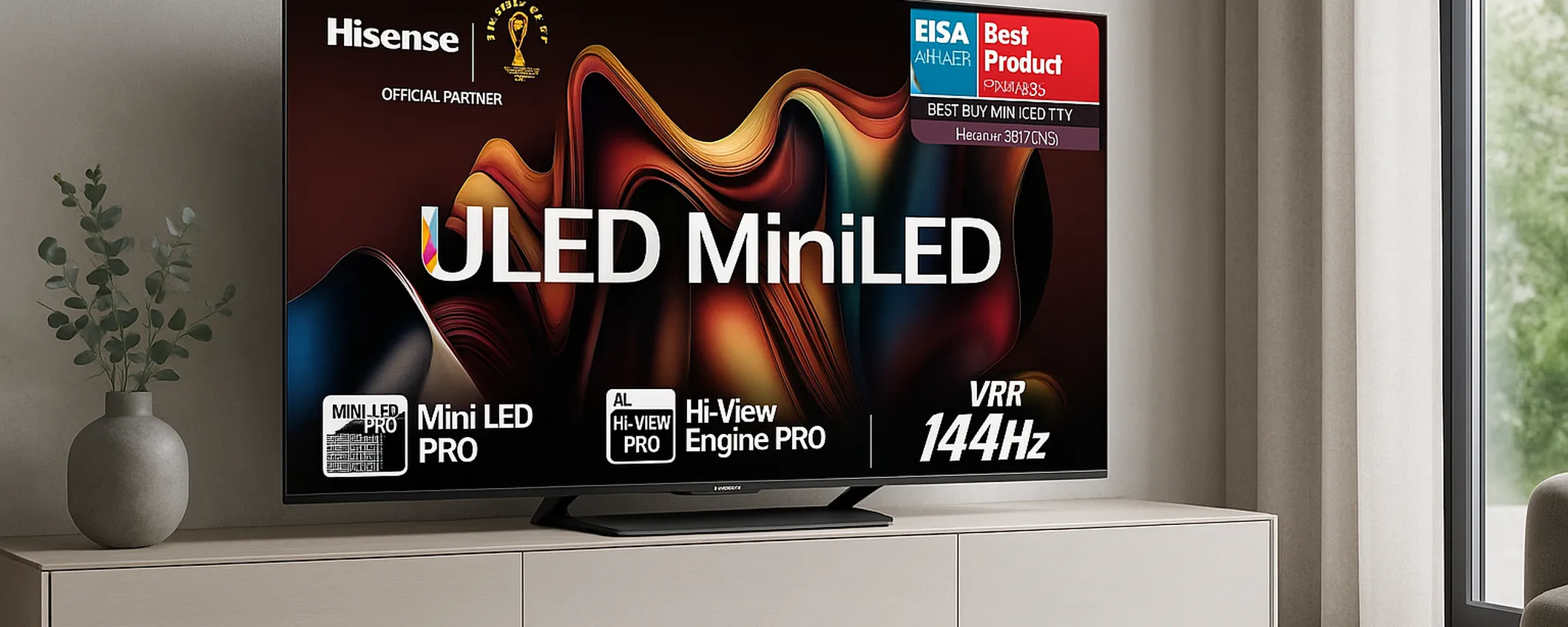 Hisense 65U72NQ: qualità 4K e tecnologia Mini-LED crollano di prezzo