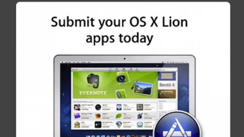Il Mac App Store apre anche alle app per Lion