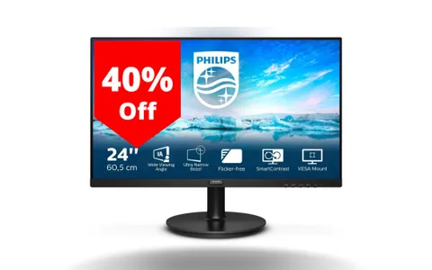 Monitor da 24 pollici Philips: hai 24 ore per averlo con il 37% in meno!