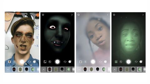 Halloween 2017 su iPhone: su Instagram i filtri che trasformano in mostri