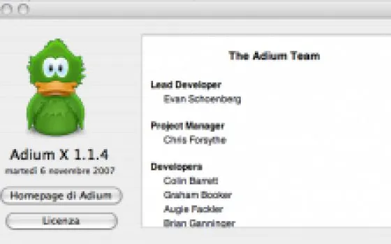 Adium 1.1.4 disponibile