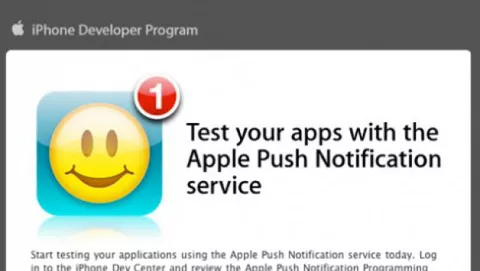 Apple apre i server Push Notification agli sviluppatori